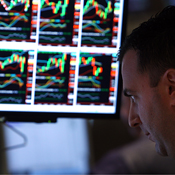 Trader at the New York Stock Exchange 