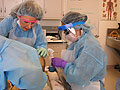 Practicing on donor bodies