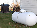 Propane tanks low or empty