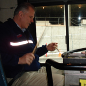 Bus driver Steve Smith, drummer 