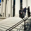 Heading up the Treasury steps