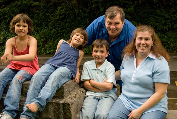 
                Julia Koponick, pictured with her family in Portland, Ore.
                                    (Courtesy of Koponick family)
                                