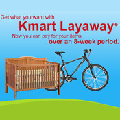 Layaway ad for KMart 