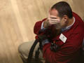 A trader on the floor of the New York stock exchan