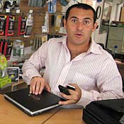 Lapstec owner Miguel Rodriguez 
