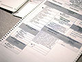 A challenged ballot by the Coleman campaign
