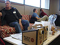 The lobby outside the Ramsey County recount