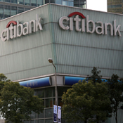 A partial view of the Citigroup Tower 