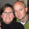 Shay Robertson with her husband