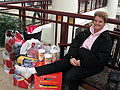 Holiday shopper Carol Holeman