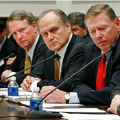 GM, Chrysler, and Ford CEO at house hearing 