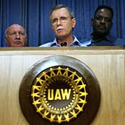 United Auto Workers President Ron Gettelfinger 