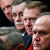 CEOs of the Detroit automakers 