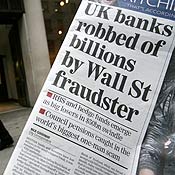 A copy of the London Evening Standard newspaper 