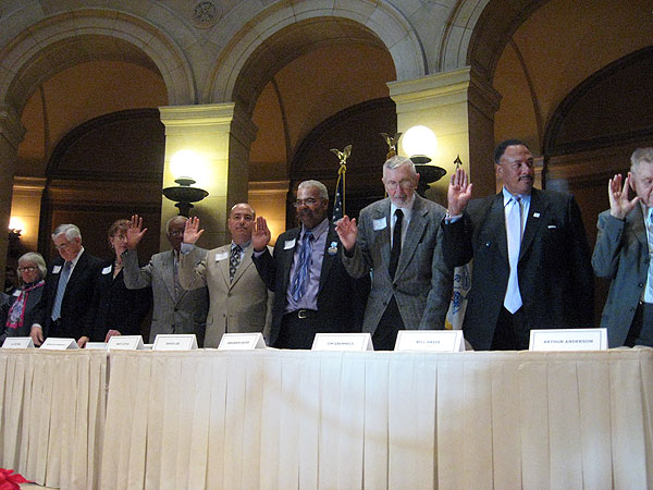 A States Electors being sworn in to vote