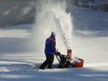 Digging out