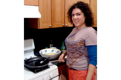 
                    Sora Golob used to be an Orthodox Jew. She's still trying to find her place in the modern world.
                                            (Eric Molinsky)
                                        