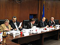 The State Canvassing Board reviews ballots