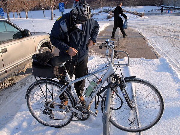 commuter biking