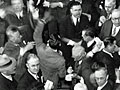 The futures pit, 1933