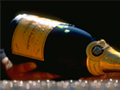 Veuve Clicquot poured