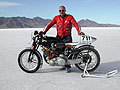 Steve Hamel with his bike