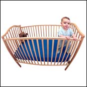Baby in crib 