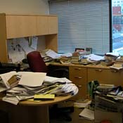 This is Chris Farrell's actual office 