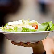 A bowl of salad 
