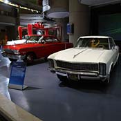 Classic cars at General Motors headquarters 