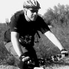 Charles Wommack on his bike