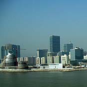 The Macau, China, skyline 