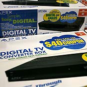 Digital TV converter boxes 