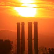 A generating station in Sun Valley, Calif. 