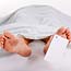 Photo illustration of a dead body
