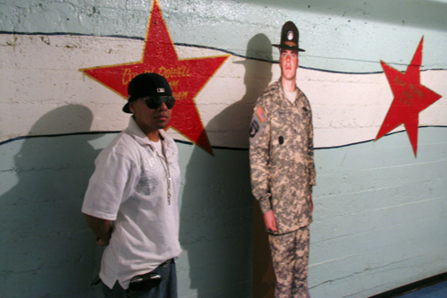 
                    Jose at Hollywood High School.
                                            (Daniela Gerson)
                                        