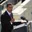 Barack Obama delivers his inaugural address