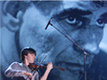 A young performer honors Bernstein