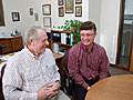 John Chattin (l)  and Ron Eischens