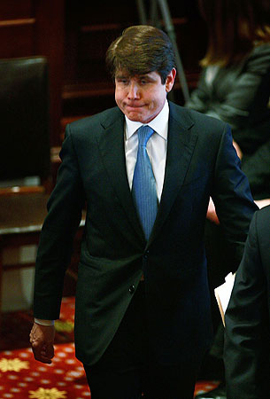 rod blagojevich obama. Rod Blagojevich arrives to