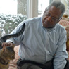 Romey and the family cat
