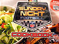 The cover the Taste of NFL cookbook