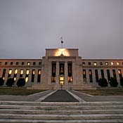 The Federal Reserve Building in Washington, D.C. 