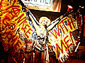 Hedwig on stage