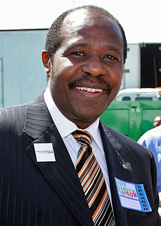 Photo: #Paul Rusesabagina, a hotel manager in Rwanda, is credited with 