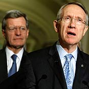 House And Senate legislators discuss the stimulus 