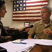 Navy Captain Mark Patton 