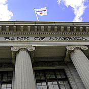 A Bank of America building in Washington, D.C. 