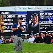 Phil Mickelson at the Northern Trust Open 