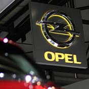 Logo for Opel, a German subisidary of GM 